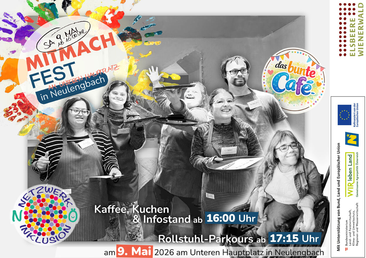 Gruppe von Menschen mit Behinderungen